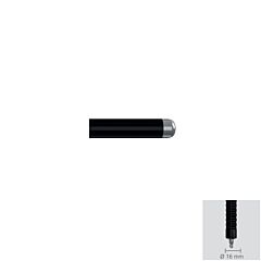 Elettrodo laparoscopico con isolamento in ceramica a bottone, 330mm, stelo Ø 4mm, base Ø 16mm