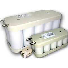 Batteria Saft 139655 10 VRE 1/2 AA per Luci di Emergenza