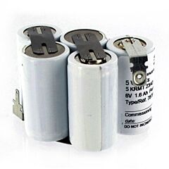 Batteria Compatibile Saft 787641 5 VT CS HC per Luci di Emergenza