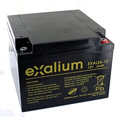 Batteria Exalium al Piombo - 12 V 26 Ah