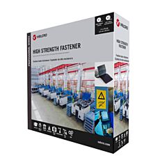 VELCRO - Adesivo per alte prestazioni - 25mt X 50mm - Nero