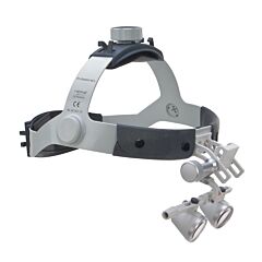 OCCHIALINI BINOCULARI HEINE HR 2.5x/340 su caschetto