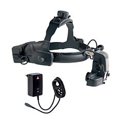OFTALMOSCOPIO INDIRETTO BINOCULARE HEINE OMEGA 500 UNPLUGGED LED kit 5